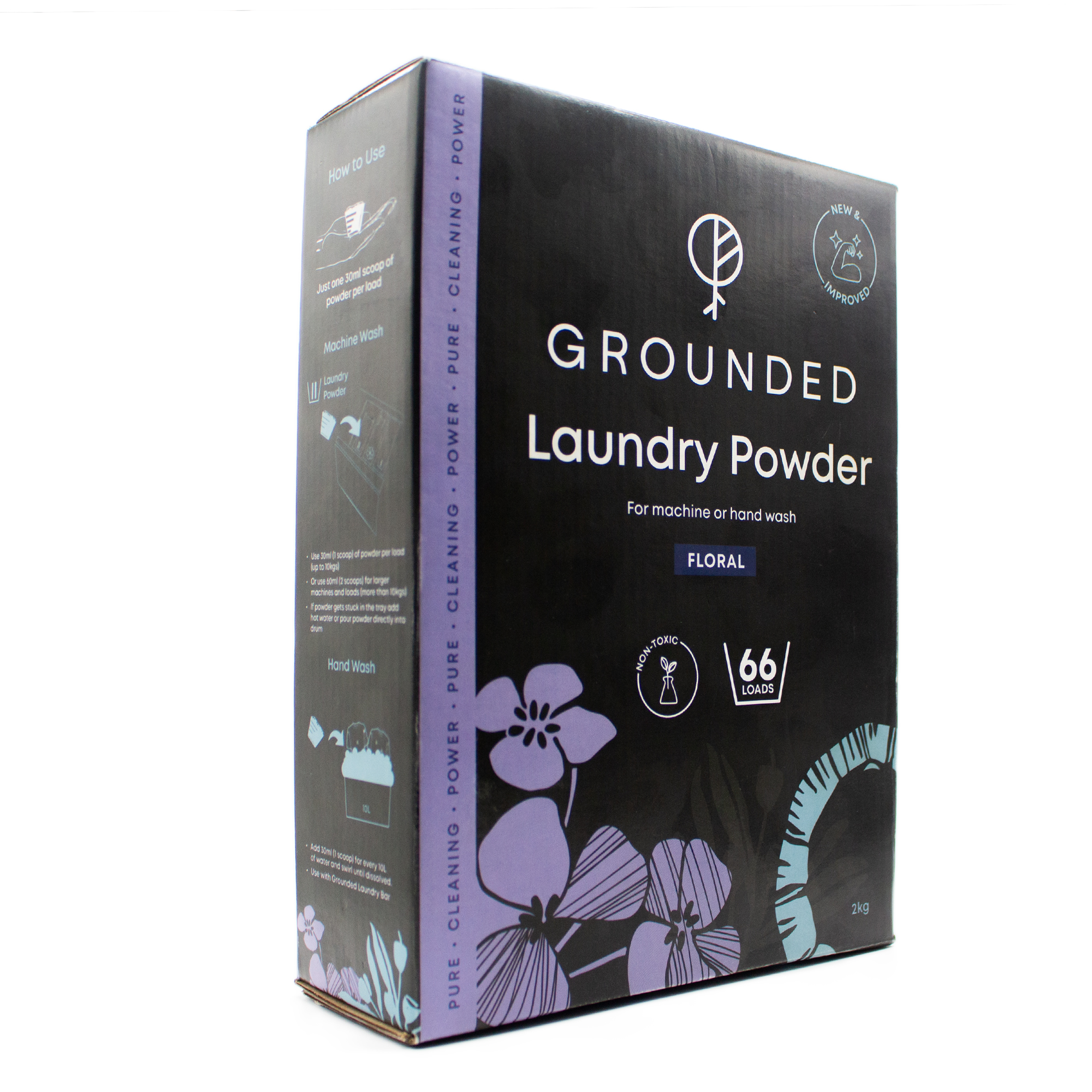 Laundry Powder 2kg – Floral side 2